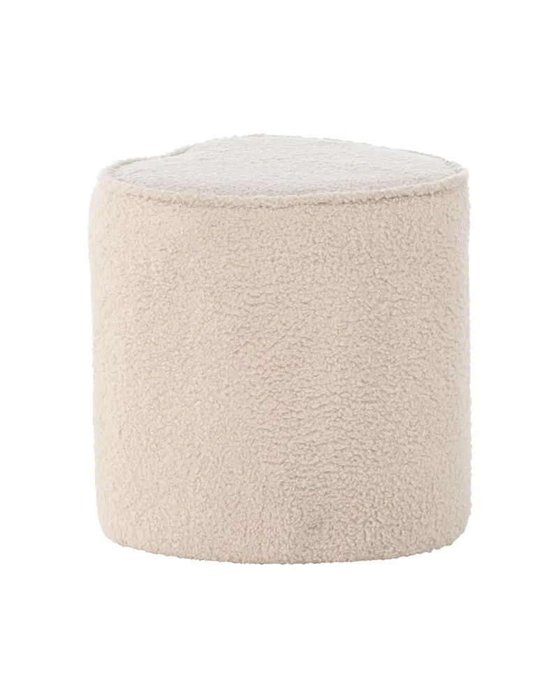 Heart Kinderhocker in Herzform aus Teddystoff, Ansicht 2