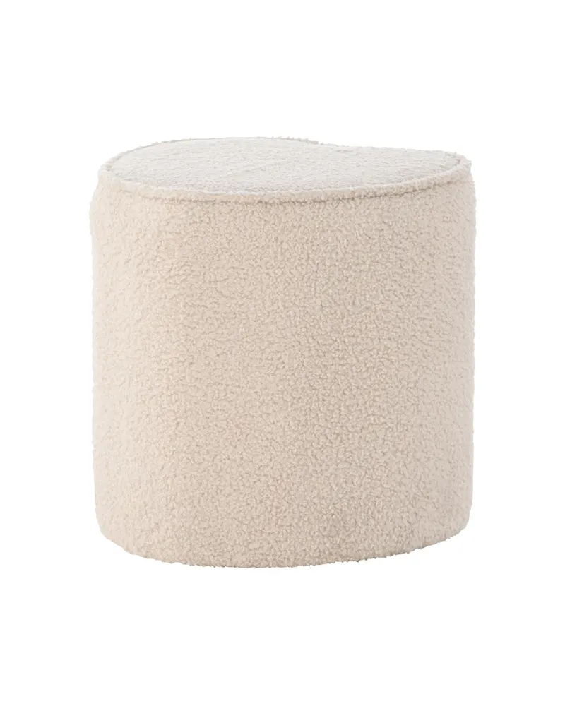 Heart Kinderhocker in Herzform aus Teddystoff, Ansicht 6