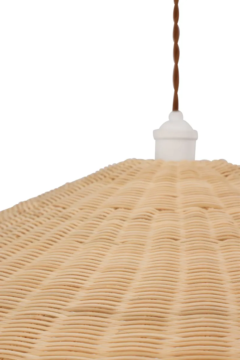 Herrestad Hängelampe aus Rattan, Ansicht 2