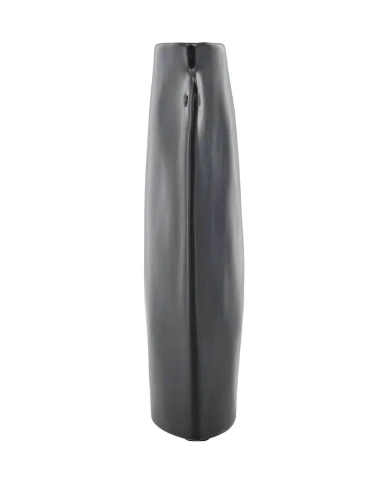 Hie flache Vase mit zwei kleinen Henkeln, Ansicht 7