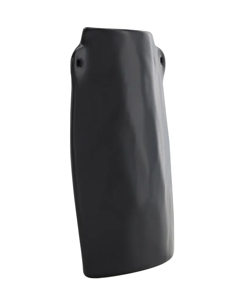 Hie flache Vase mit zwei kleinen Henkeln, Ansicht 8