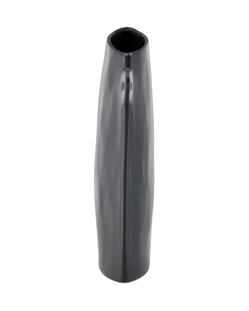 Hie flache Vase mit zwei kleinen Henkeln, Ansicht 4