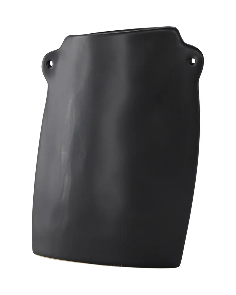 Hie flache Vase mit zwei kleinen Henkeln, Ansicht 5