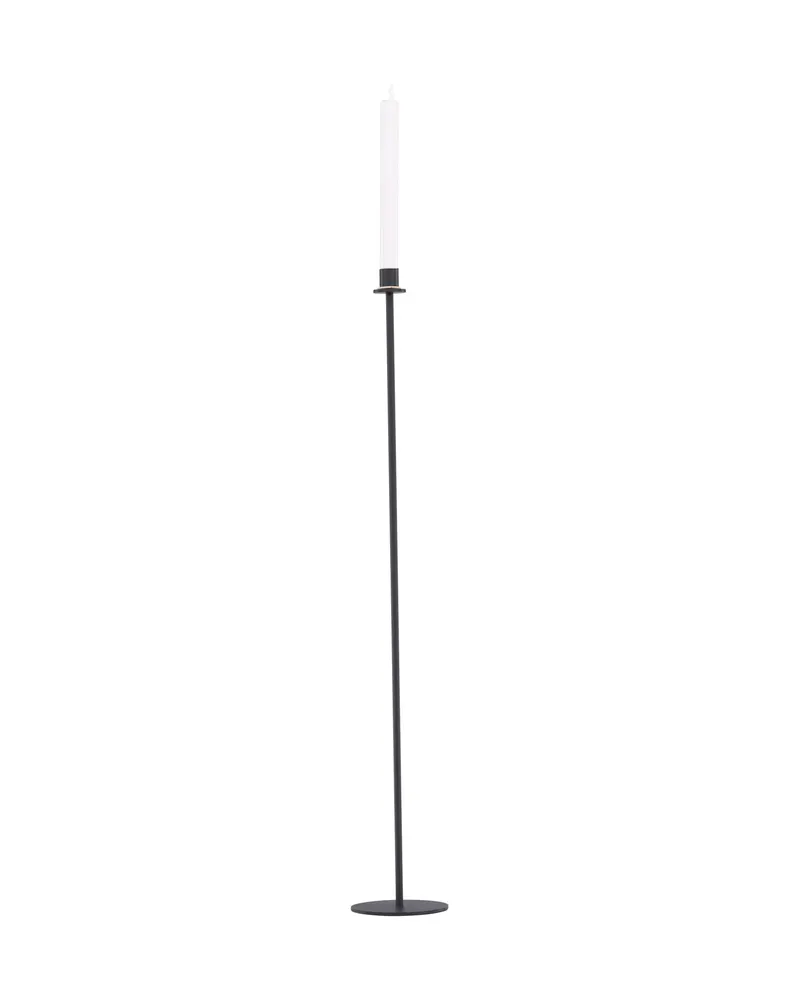 Högehall H102 LED-Kerzenständer aus Stahl, 102 cm hoch