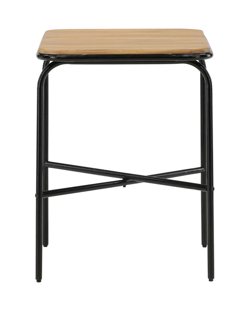 Holmbeck Balkontisch mit gerippter Akazienplatte, Ansicht 6