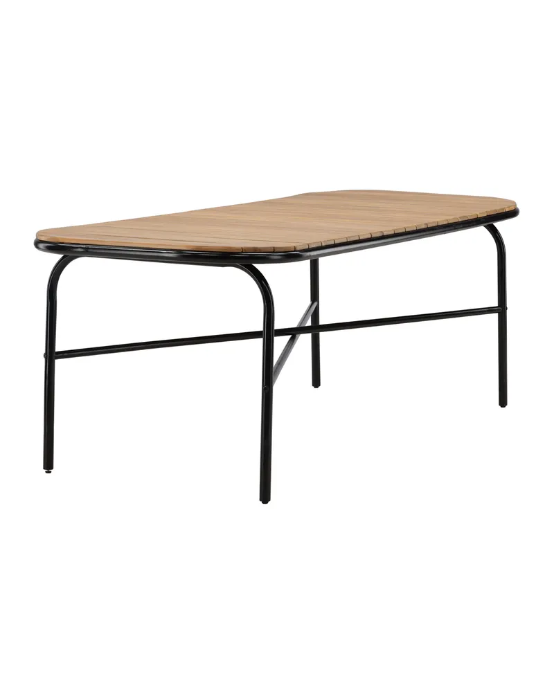 Holmbeck Gartentisch aus Akazie mit Stahlgestell, Ansicht 7