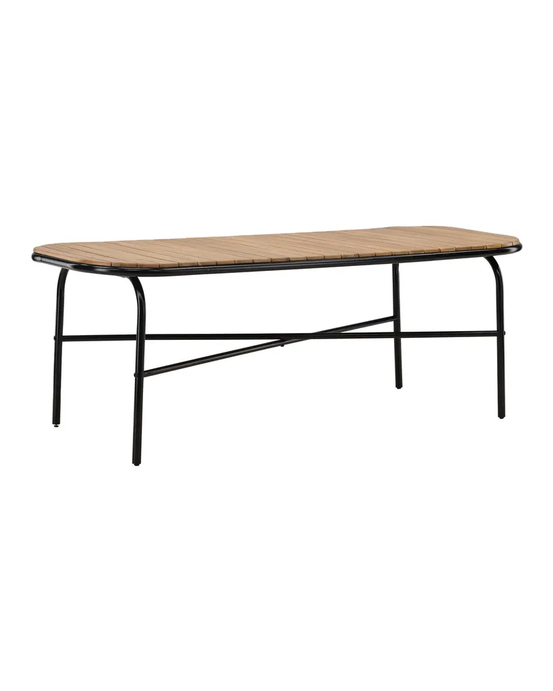Holmbeck Gartentisch aus Akazie mit Stahlgestell, Ansicht 8
