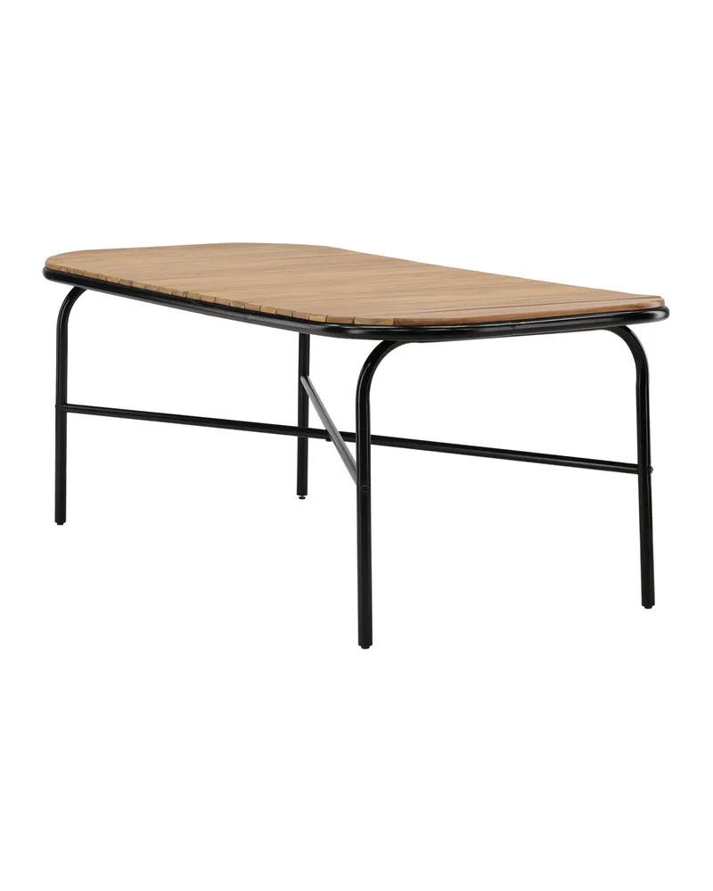 Holmbeck Gartentisch aus Akazie mit Stahlgestell, Ansicht 11