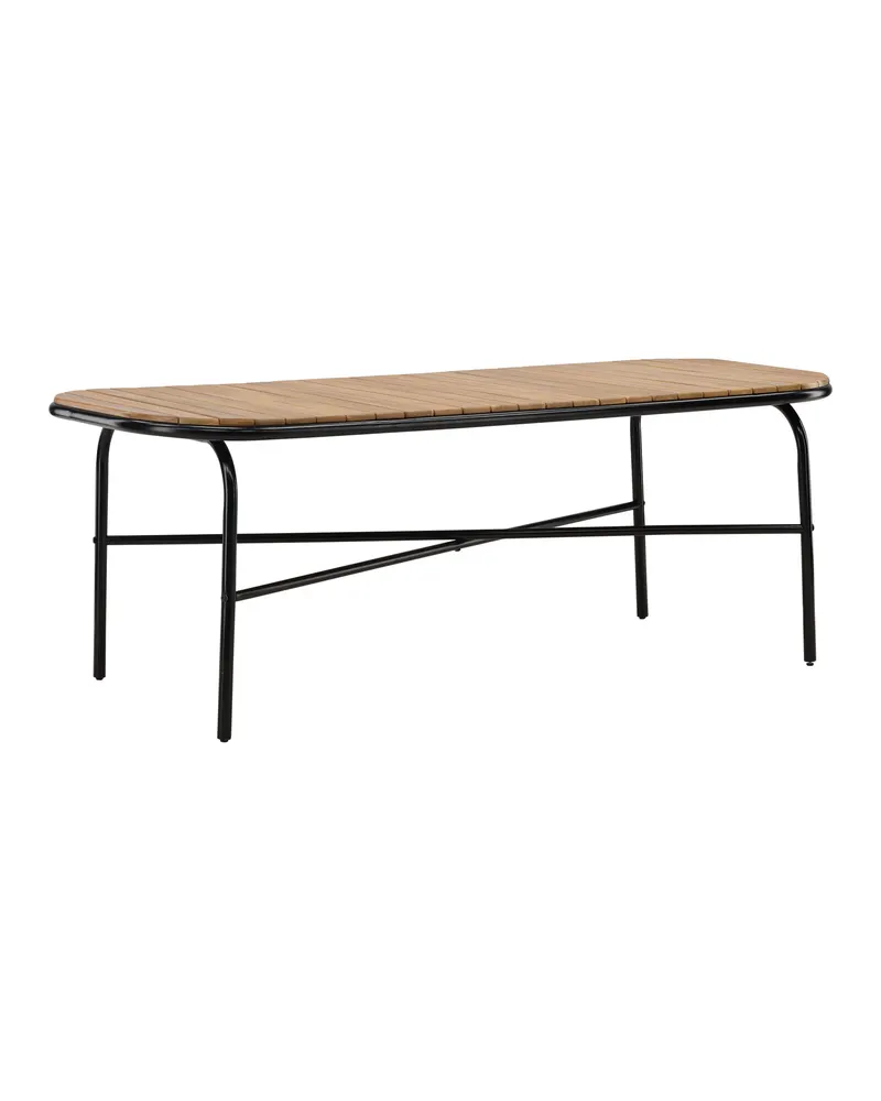 Holmbeck Gartentisch aus Akazie mit Stahlgestell, Ansicht 12