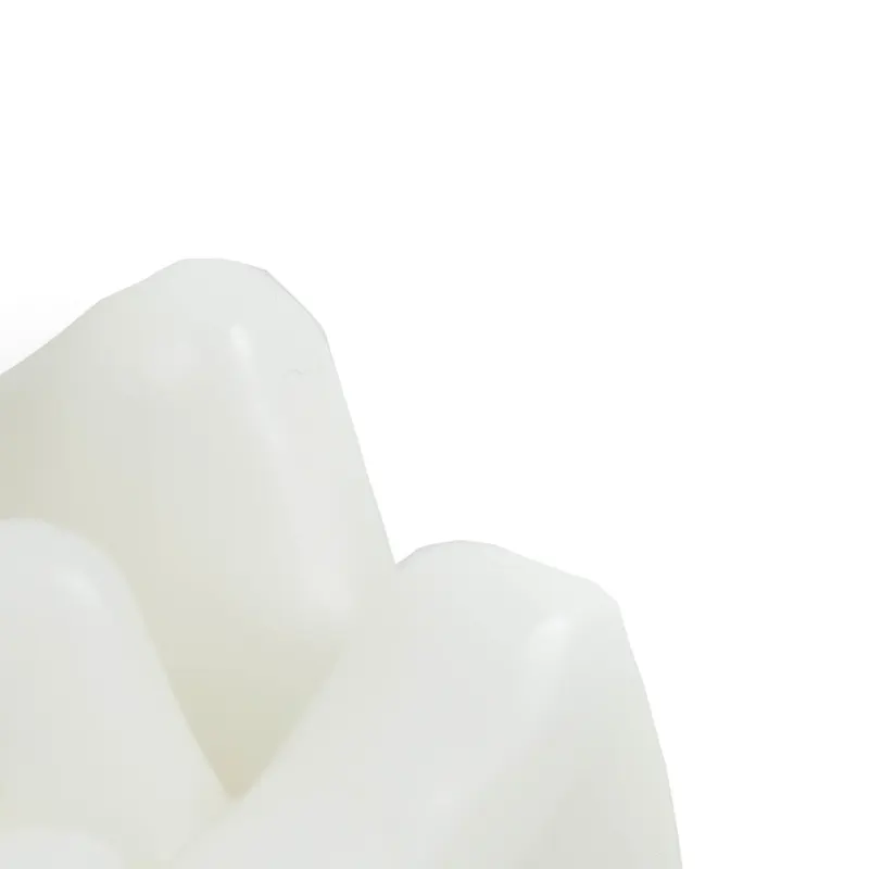 Mittelfinger-Kerze aus Wachs mit frechem Motiv von Housevitamin in Weiß, 10 × 9 × 17 cm, Ansicht 3