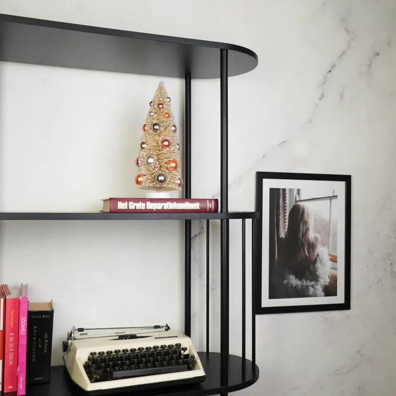 Künstlicher Weihnachtsbaum aus Sisal und Kunststoff von Housevitamin in Taupe, 12 × 31 cm, Ansicht 4