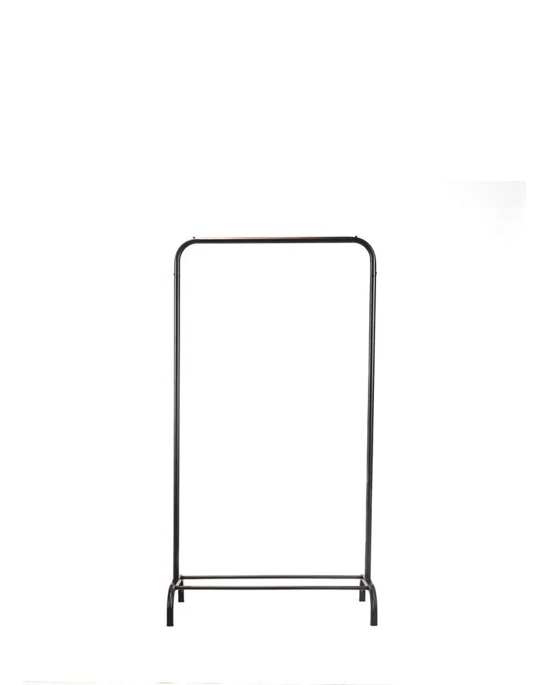 Metall-Garderobenständer zum Aufhängen von Kleidung von Housevitamin in Schwarz, 80 × 40 × 150 cm, Ansicht 2