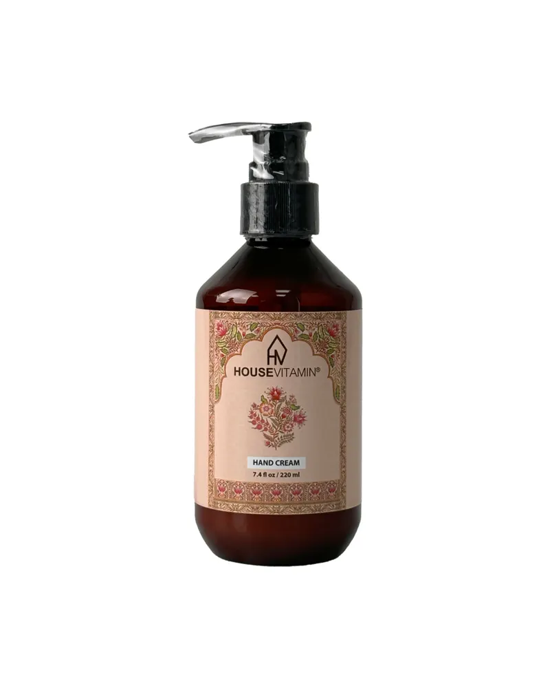 Vegane Handcreme Amber im Pumpflakon