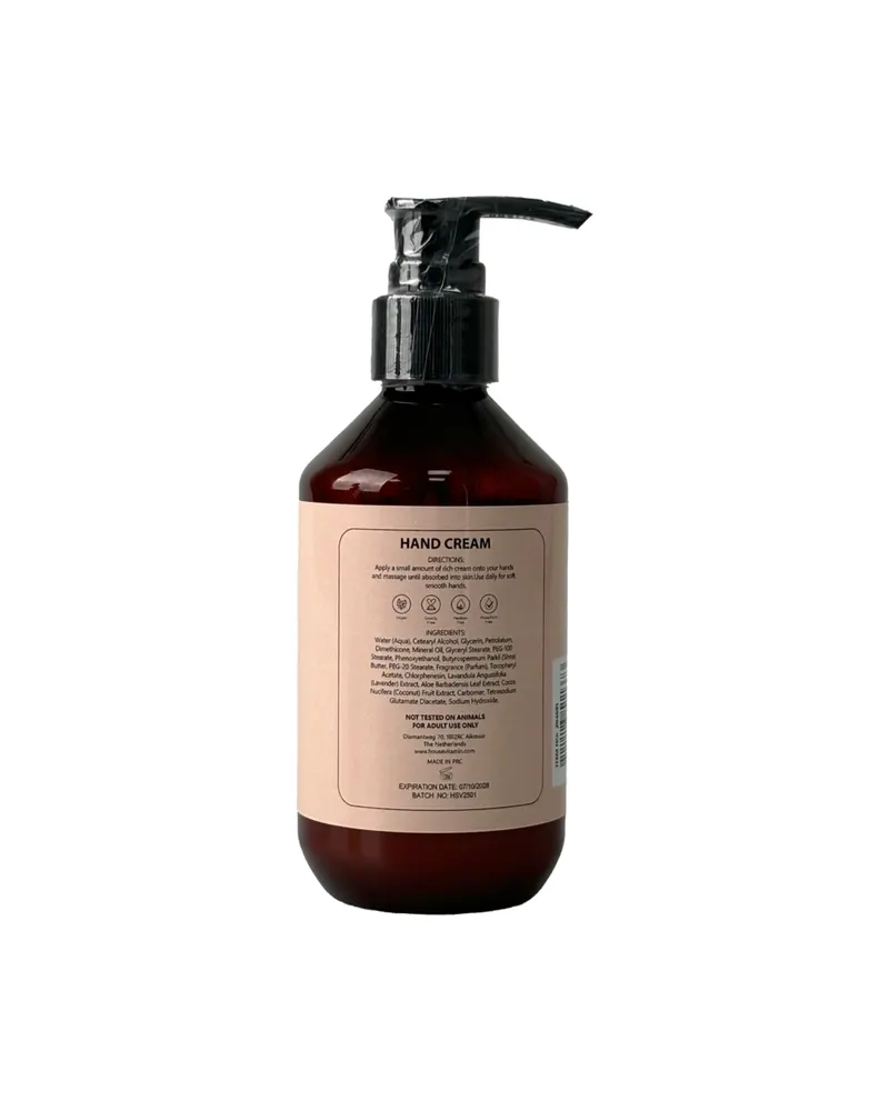 Vegane Handcreme Amber im Pumpflakon von Housevitamin, Ansicht 3