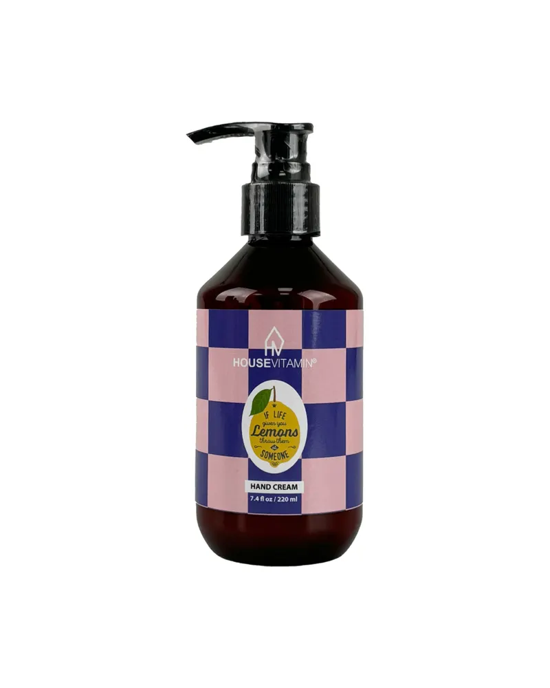 Vegane Handcreme mit Zitrone, Bergamotte und Basilikum von Housevitamin, Ansicht 1