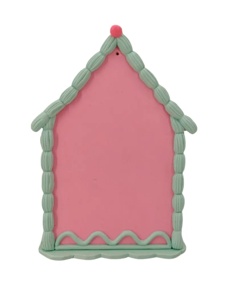 LED-Weihnachtshäuser aus Polyresin in Candy-Optik von Housevitamin in Rosa/Mint, Ansicht 6