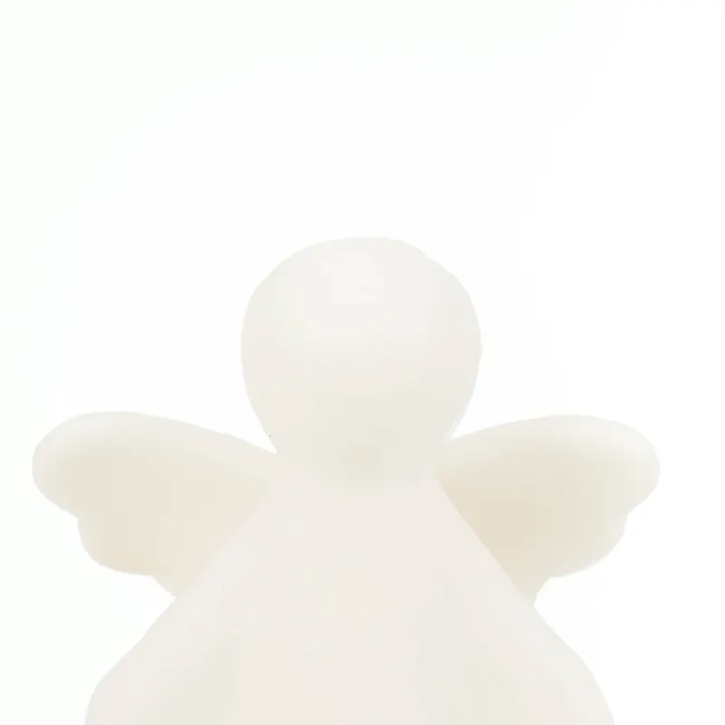 LED-Weihnachtsengel aus Dolomit in Weiß von Housevitamin in Weiß, 7 × 5 × 13 cm, Ansicht 3