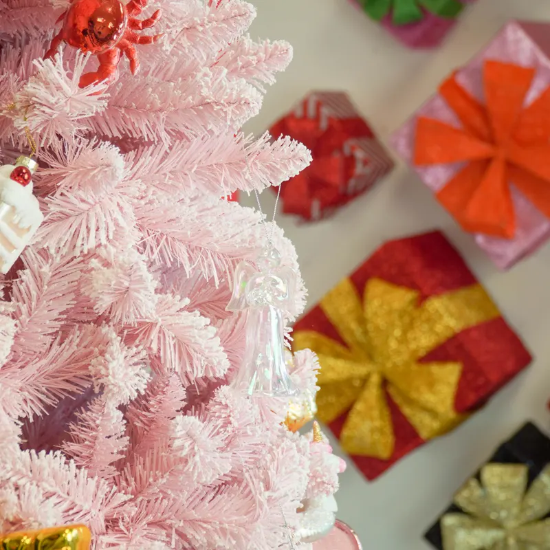Christbaumschmuck Engel aus Kunststoff mit irisierendem Glanz von Housevitamin in Transparent, 6 × 5,5 × 11 cm, Ansicht 4