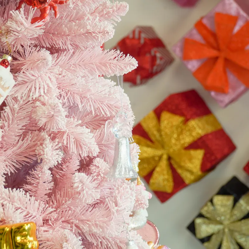 Christbaumschmuck Engel aus Kunststoff mit irisierendem Glanz von Housevitamin in Silber, 6 × 5,5 × 11 cm, Ansicht 3