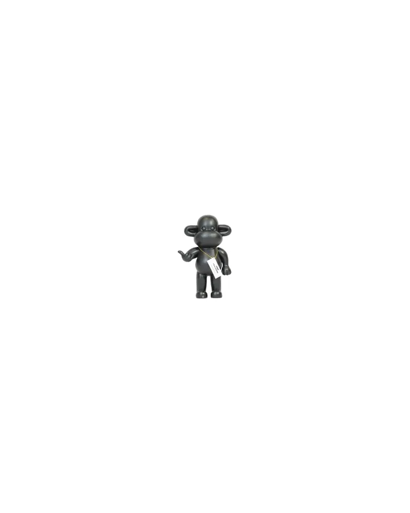 The Legend Affen-Dekofigur aus Polyresin mit Hang-Loose-Geste von Housevitamin in Schwarz, 20,5 × 13,5 × 35 cm, Ansicht 7