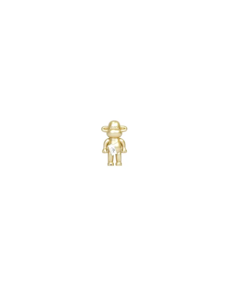 Dekofigur „The Legend“, Affe aus Polyresin von Housevitamin in Gold, 20,5 × 13,5 × 35 cm, Ansicht 11