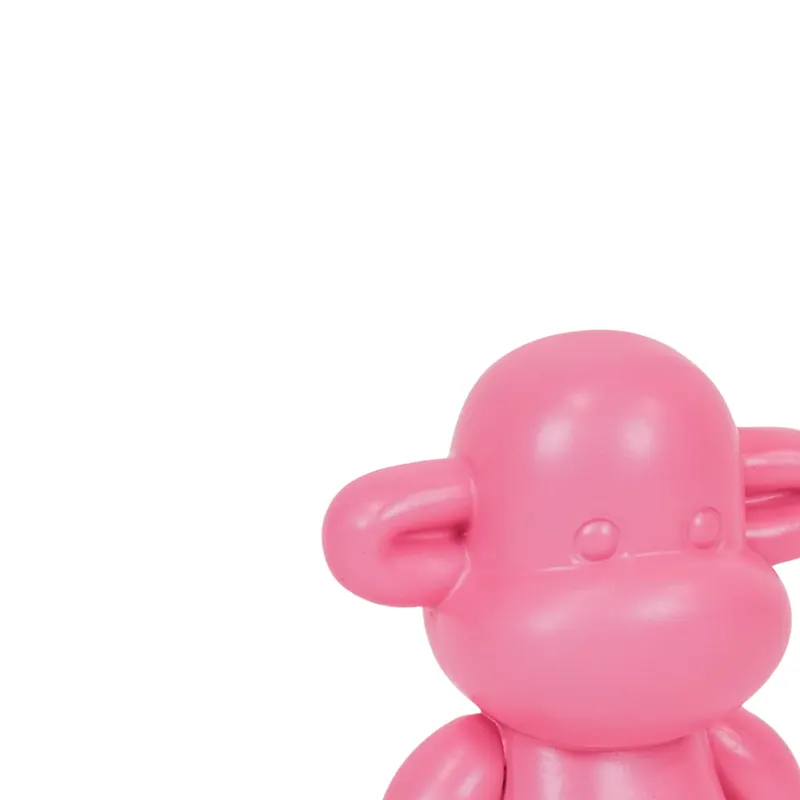 Dekofigur „The Legend“, Affe aus Polyresin von Housevitamin in Rosa, 20,5 × 13,5 × 35 cm, Ansicht 9