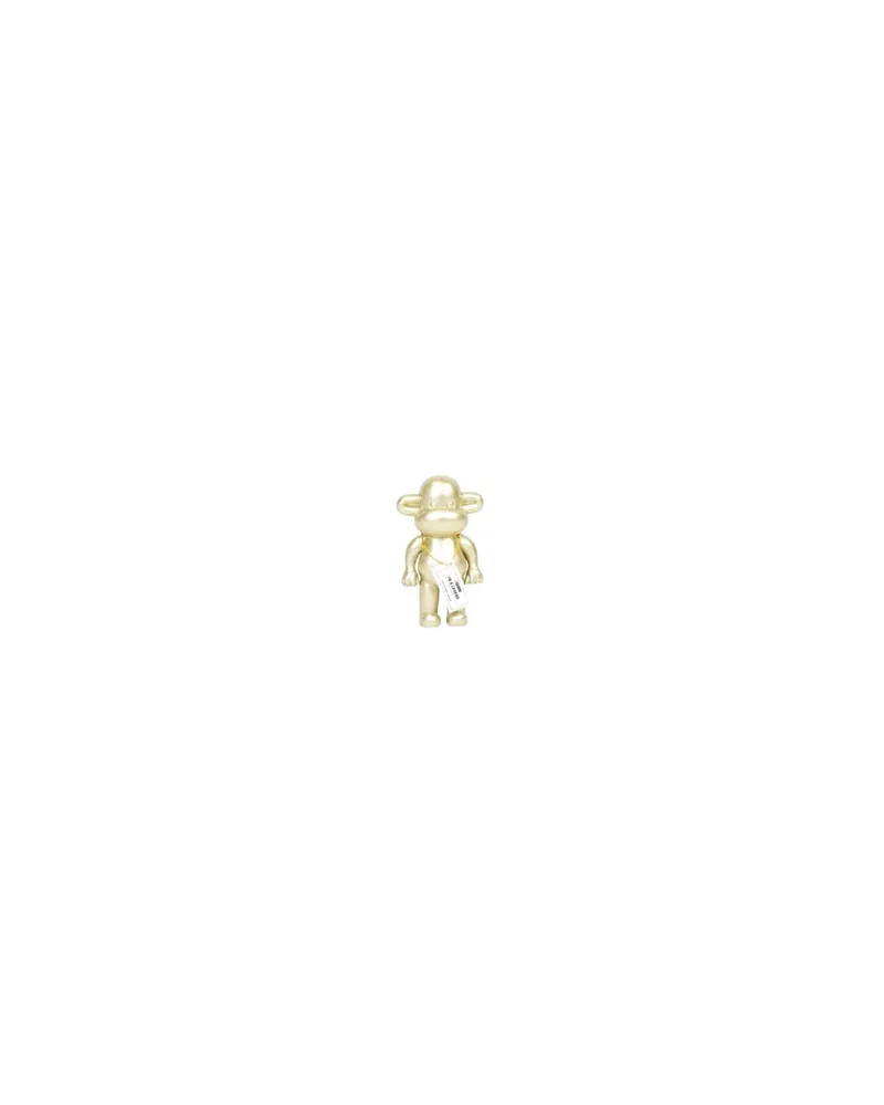 Dekofigur „The Legend“, Affe aus Polyresin von Housevitamin in Gold, 11 × 7 × 19 cm, Ansicht 8