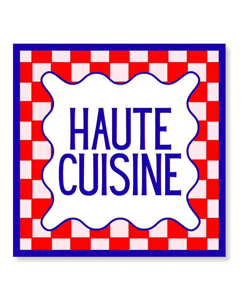 Papierservietten „Haute Cuisine“ aus FSC-zertifiziertem Papier, 3-lagig, Rot, Blau und Hellrosa