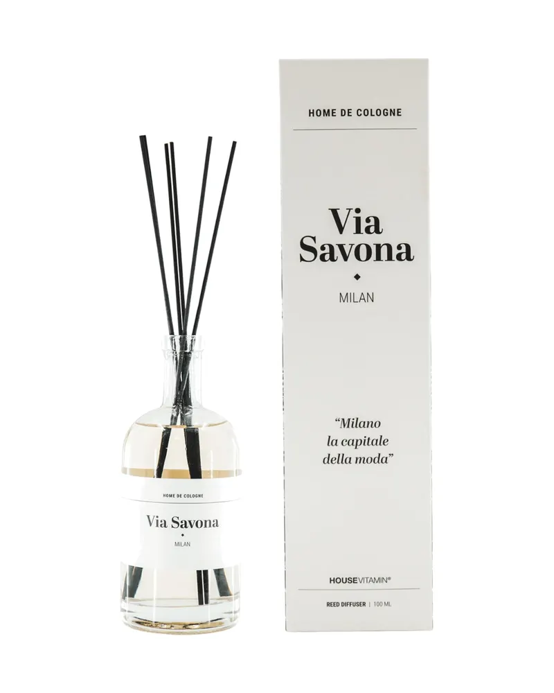 Raumduft-Diffuser Via Savona Milan aus Glas, 500 ml von Housevitamin, Ansicht 2