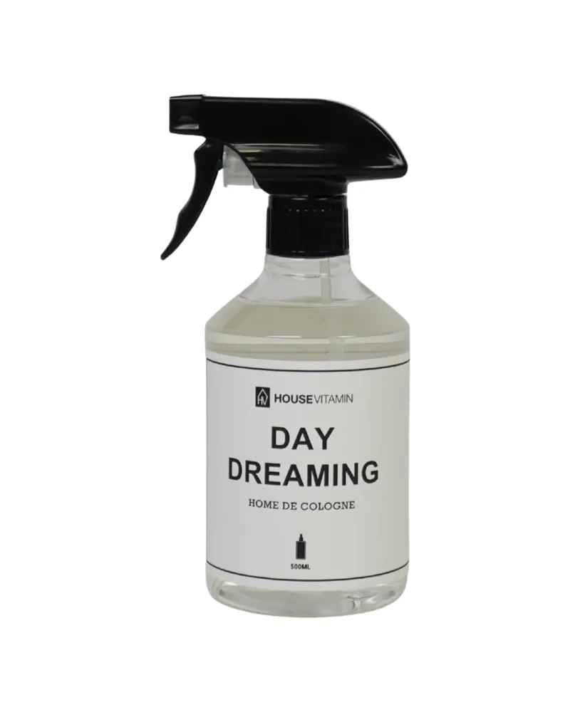 Raumspray Day Dreaming mit blumigem Duft, 500 ml, Schwarz-weiß