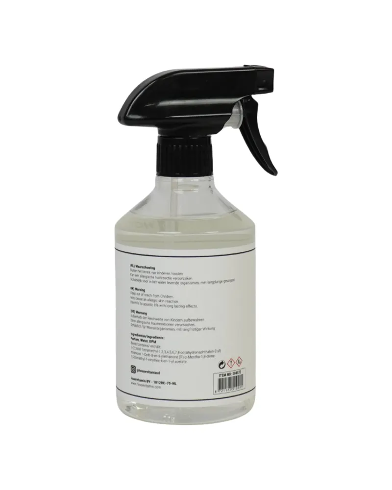 Raumspray Solid as a rock mit Bergamotteduft, 500 ml von Housevitamin in Schwarz-weiß, Ansicht 2