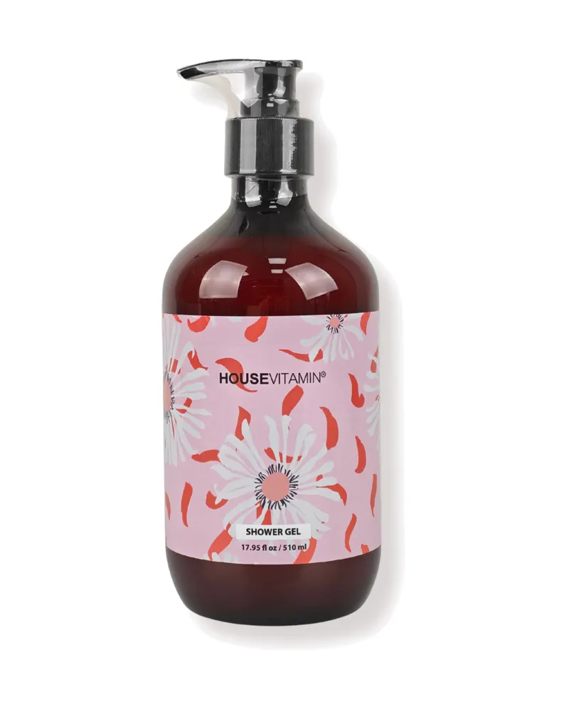 Peonien-Duschgel in Pumpflasche mit 510 ml Inhalt von Housevitamin, Ansicht 1