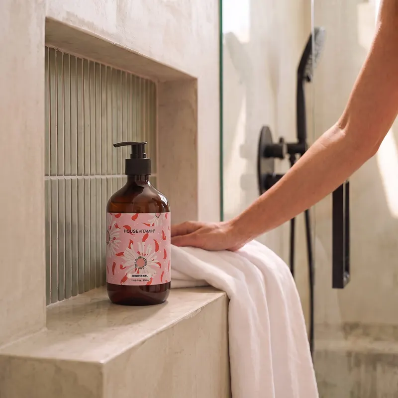 Peonien-Duschgel in Pumpflasche mit 510 ml Inhalt von Housevitamin, Ansicht 2