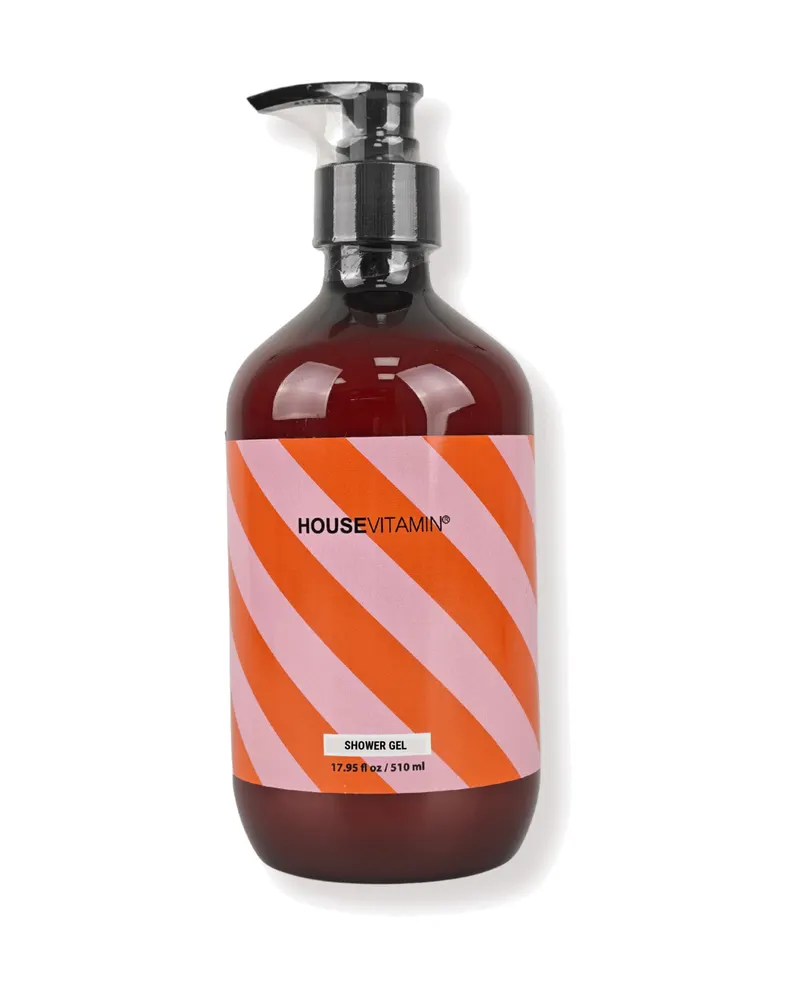 Duschgel mit Grüntee-Duft in veganer Pumpflasche von Housevitamin, 510 ml, Ansicht 1