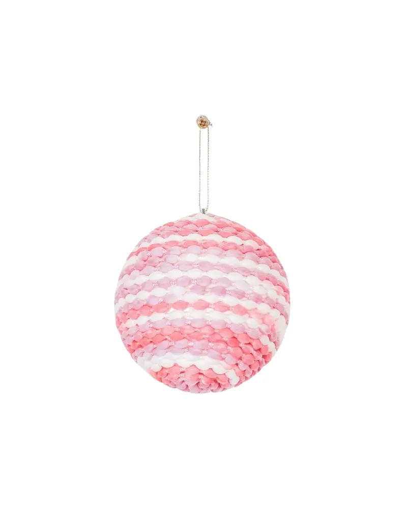 Weihnachtskugeln aus Schaumstoff in Neonfarben, 3er-Set von Housevitamin in Neonpink, Ø 8 cm, Ansicht 3