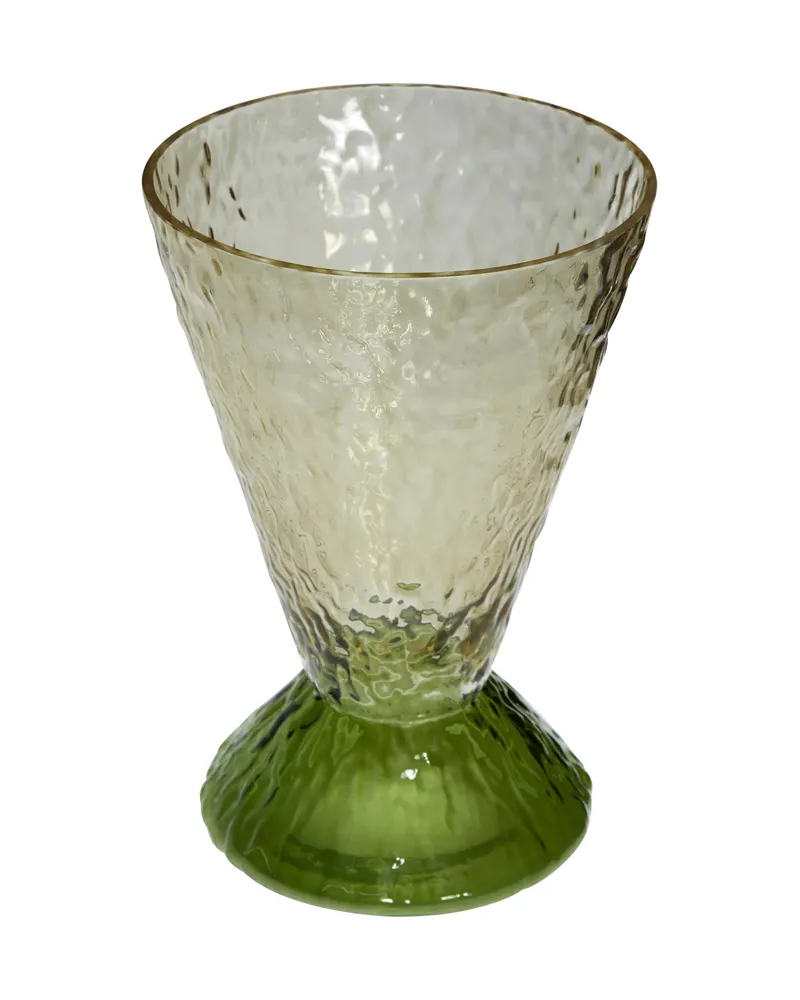 Hübsch Abyss Vase in Braun und Dunkelgrün, Ø 20 × H 29 cm, Ansicht 3