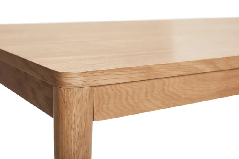 Hübsch Acorn Esstisch in Naturfarben, 140 × 80 × H 74 cm, Ansicht 3