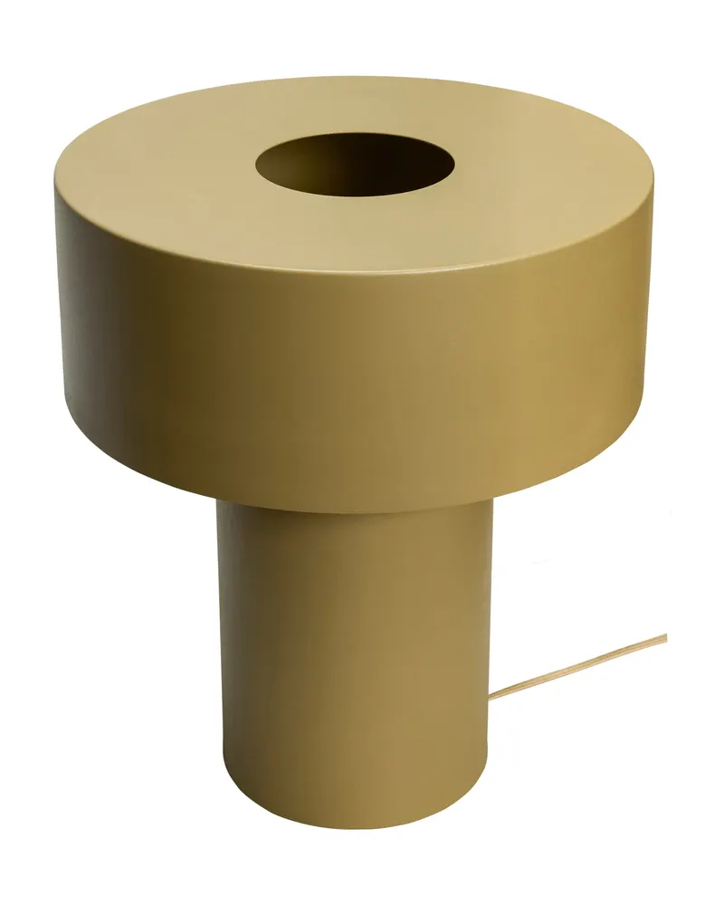 Hübsch Aki Tischleuchte in Khaki, Ø 30 × H 37 cm, Ansicht 2
