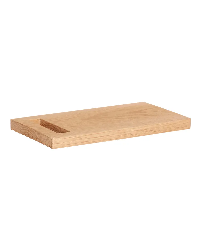 Hübsch Alley Schneidebrett in Naturfarben, 30 × 16 × H 2 und 40 × 20 × H 2 cm, Ansicht 2