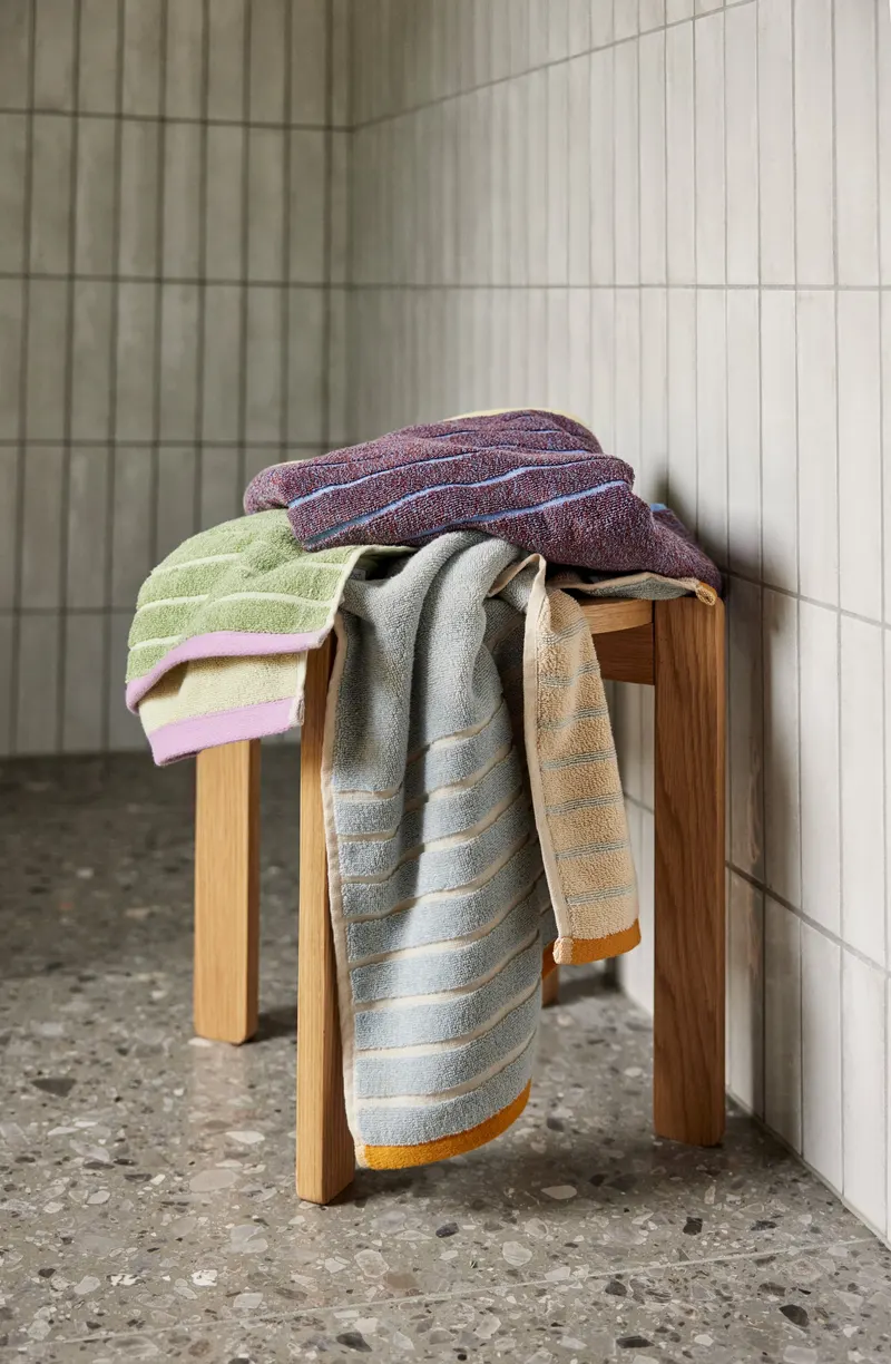 Hübsch Always Hocker in Naturfarben, Ø 45 × H 42 cm, Ansicht 9