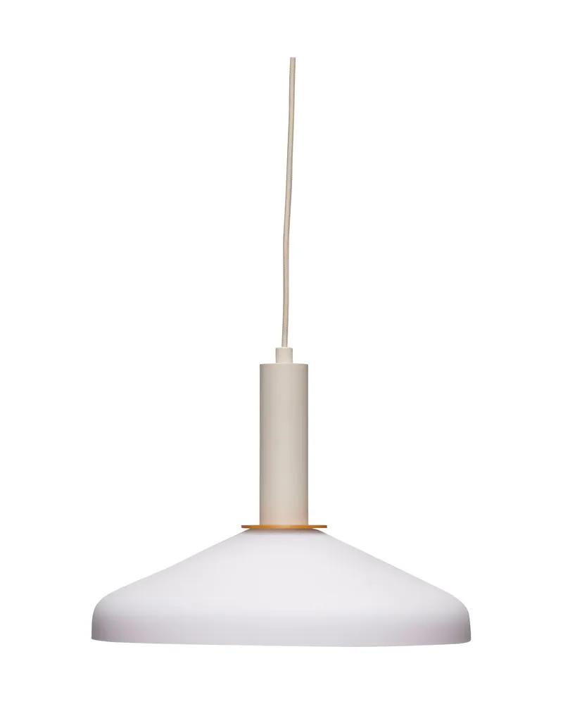 Apollo Pendelleuchte aus Glas und Eisen in Orange, Sandfarben und Weiß, Orange, Sandfarben, Weiß