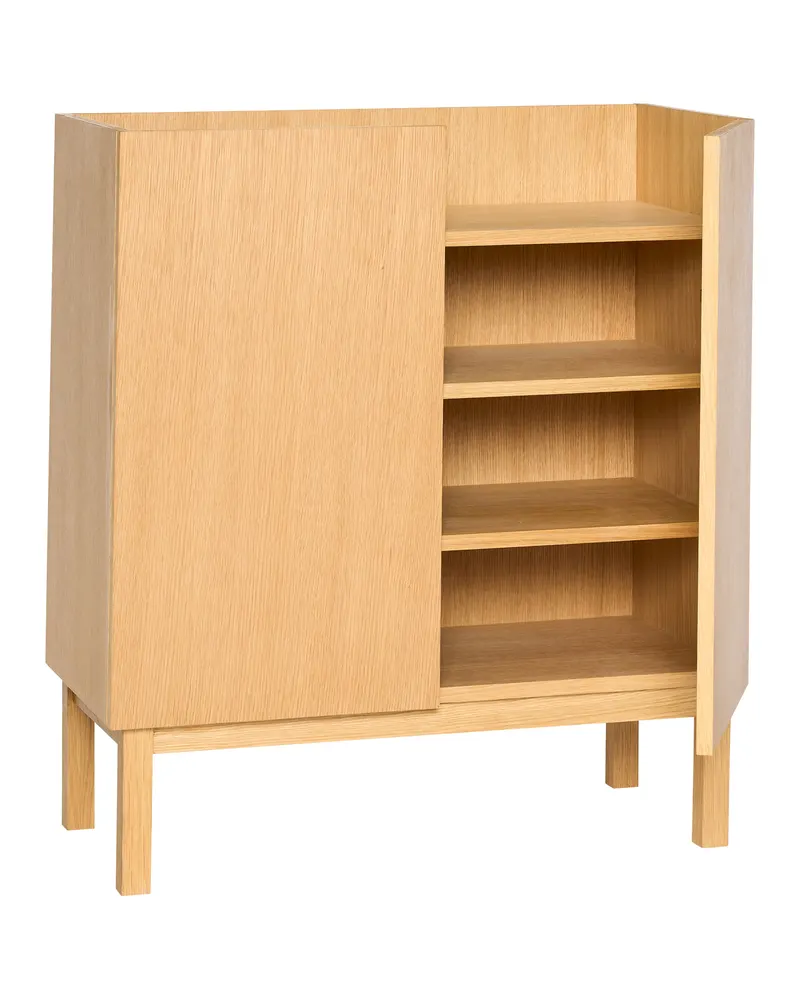 Hübsch Ark Schrank in Naturfarben, 80 × 40 × H 90 cm, Ansicht 2