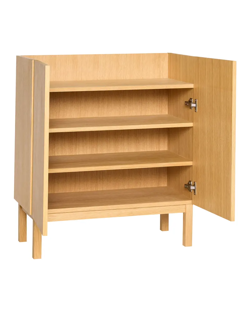 Hübsch Ark Schrank in Naturfarben, 80 × 40 × H 90 cm, Ansicht 3