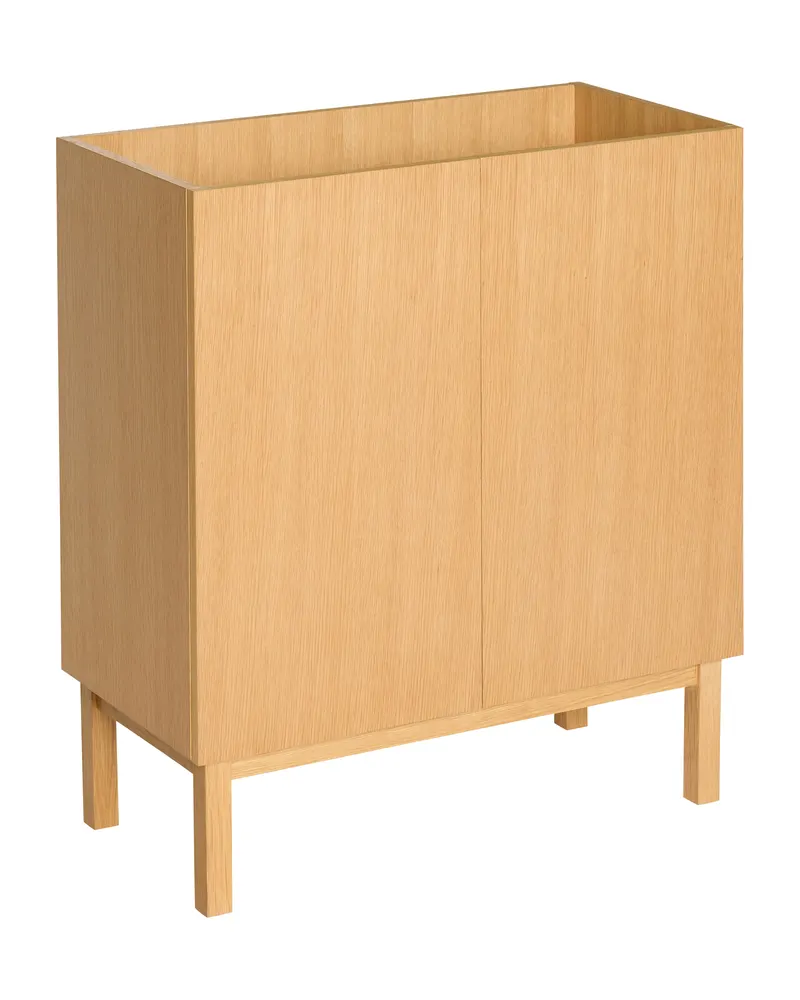 Hübsch Ark Schrank in Naturfarben, 80 × 40 × H 90 cm, Ansicht 4