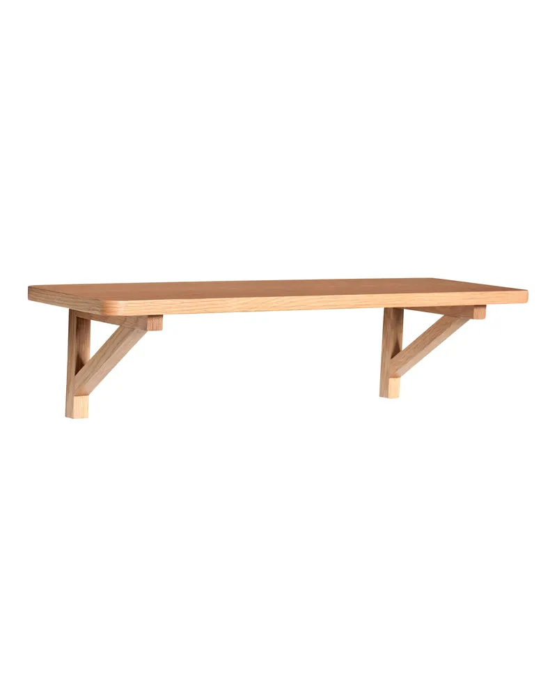 Hübsch Arki Regal in Naturfarben, 60 × 20 × H 16 cm, Ansicht 1