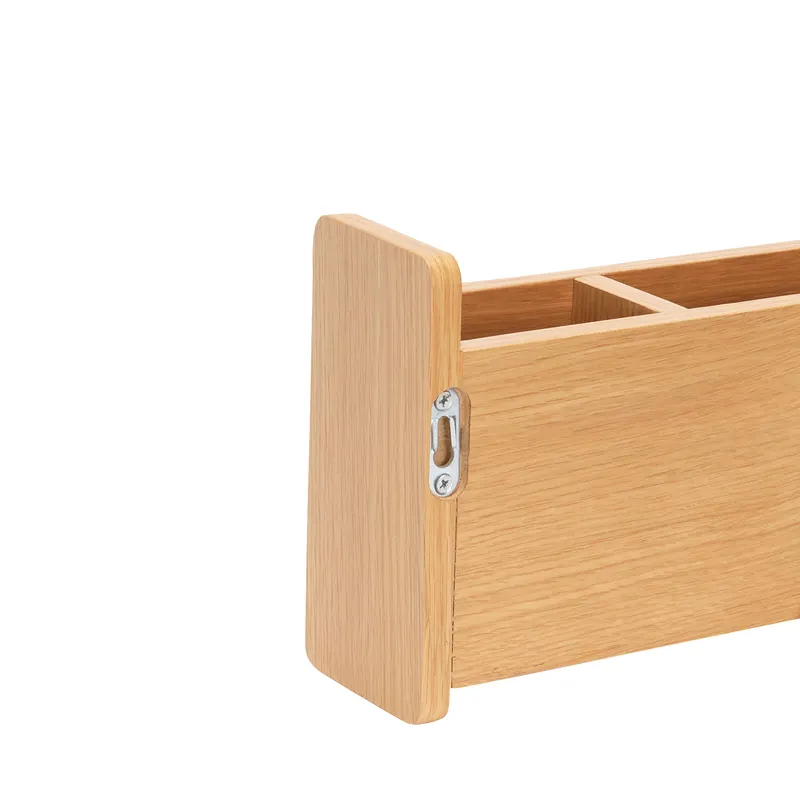 Hübsch AtHand Organizer in Naturfarben, 48 × 9 × H 18 cm, Ansicht 5