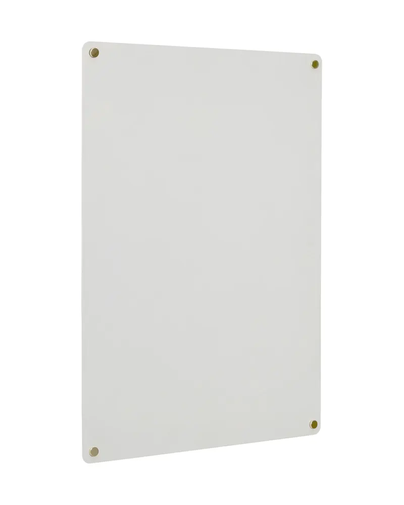 Attract Notiztafel aus Eisen in Grau