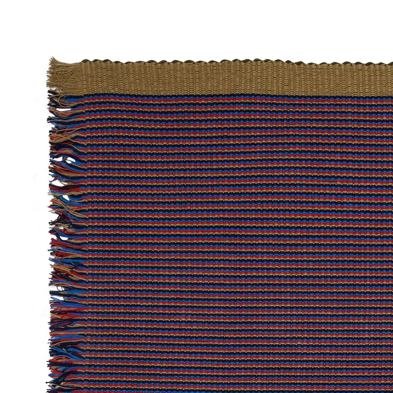 Hübsch AtYourFeet Teppichläufer in Beige, Blau, Braun und Rot, 80 × 200 cm, Ansicht 2