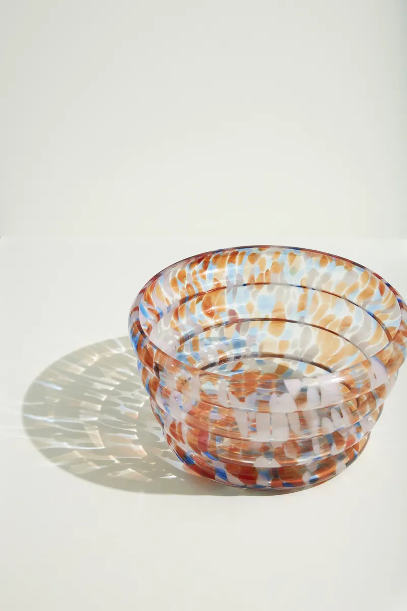 Hübsch Blaze Schale in Multifarben, Ø 31 × H 17 cm, Ansicht 3