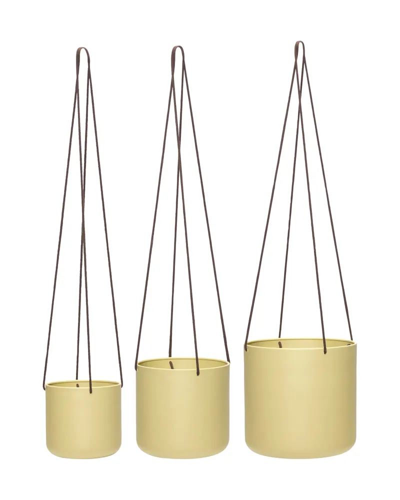 Bloom Pflanzgefäßset aus Eisen (3er-Set)